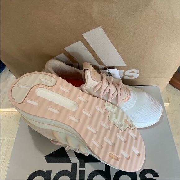 adidas X_PLRBOOST Double Boost White Pink Tint - Picture 9 of 10